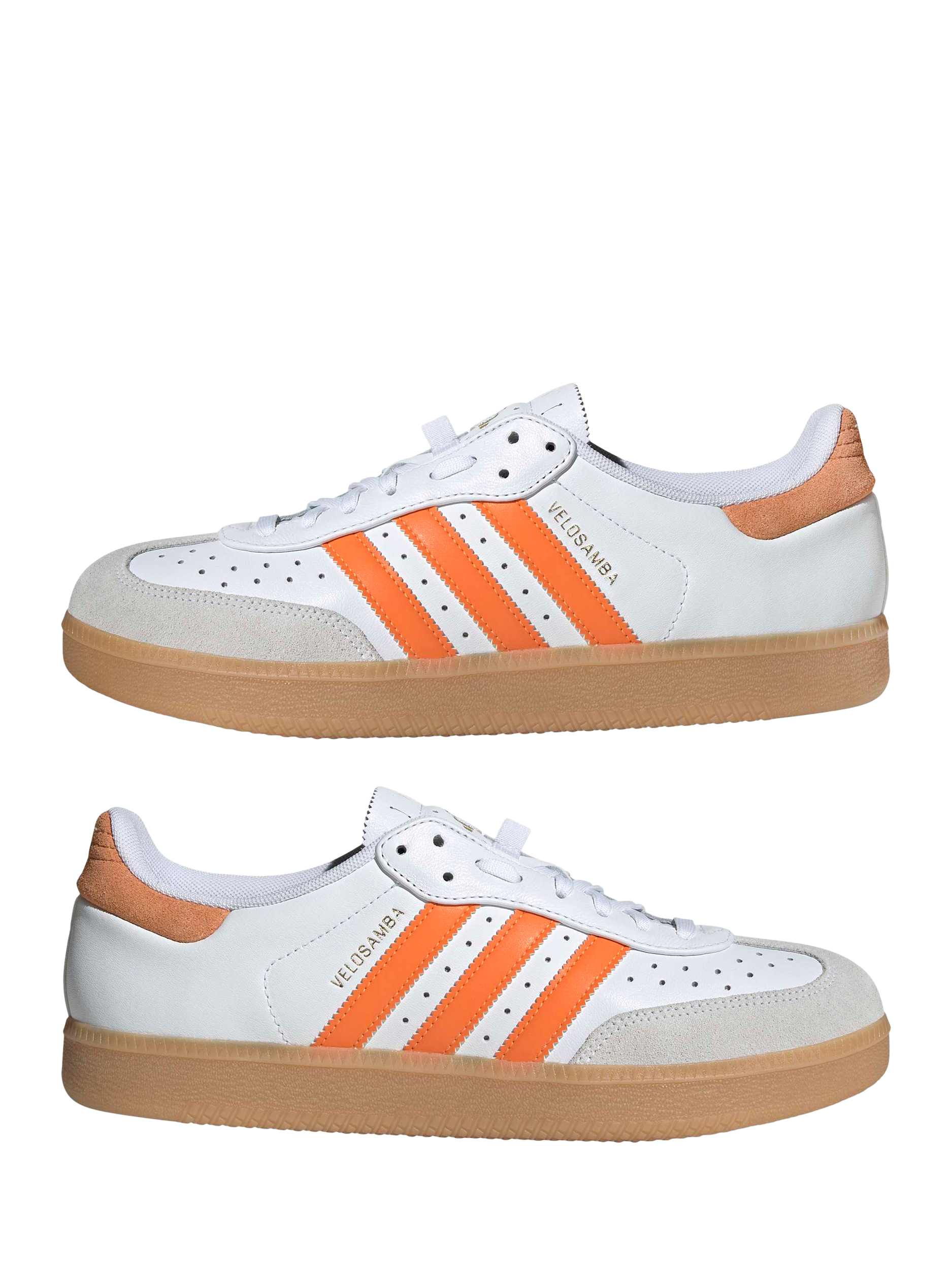 adidas Velosamba Cycling Trainers, White/Orange