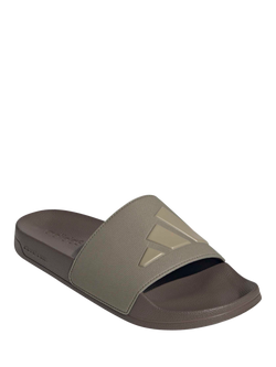 adidas Adilette Shower Slider Sandals, Brown - view 2, Brown
