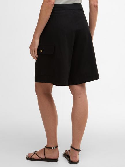 Barbour International Valencia Cargo Shorts, Black - view 2, Black