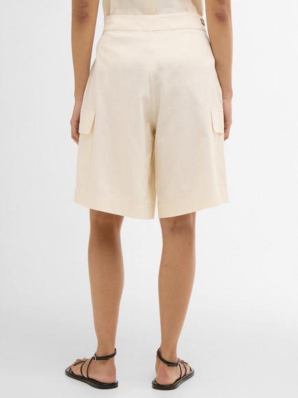 Barbour International Valencia Cargo Shorts, Ecru - view 2, Ecru