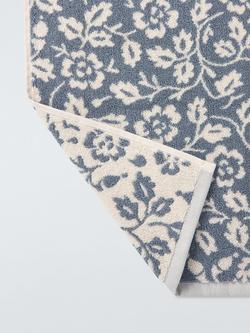 John Lewis Marlow Floral Towels - view 2, Thistle