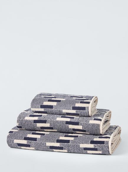 John Lewis Mitla Towels, Dark Night Sky