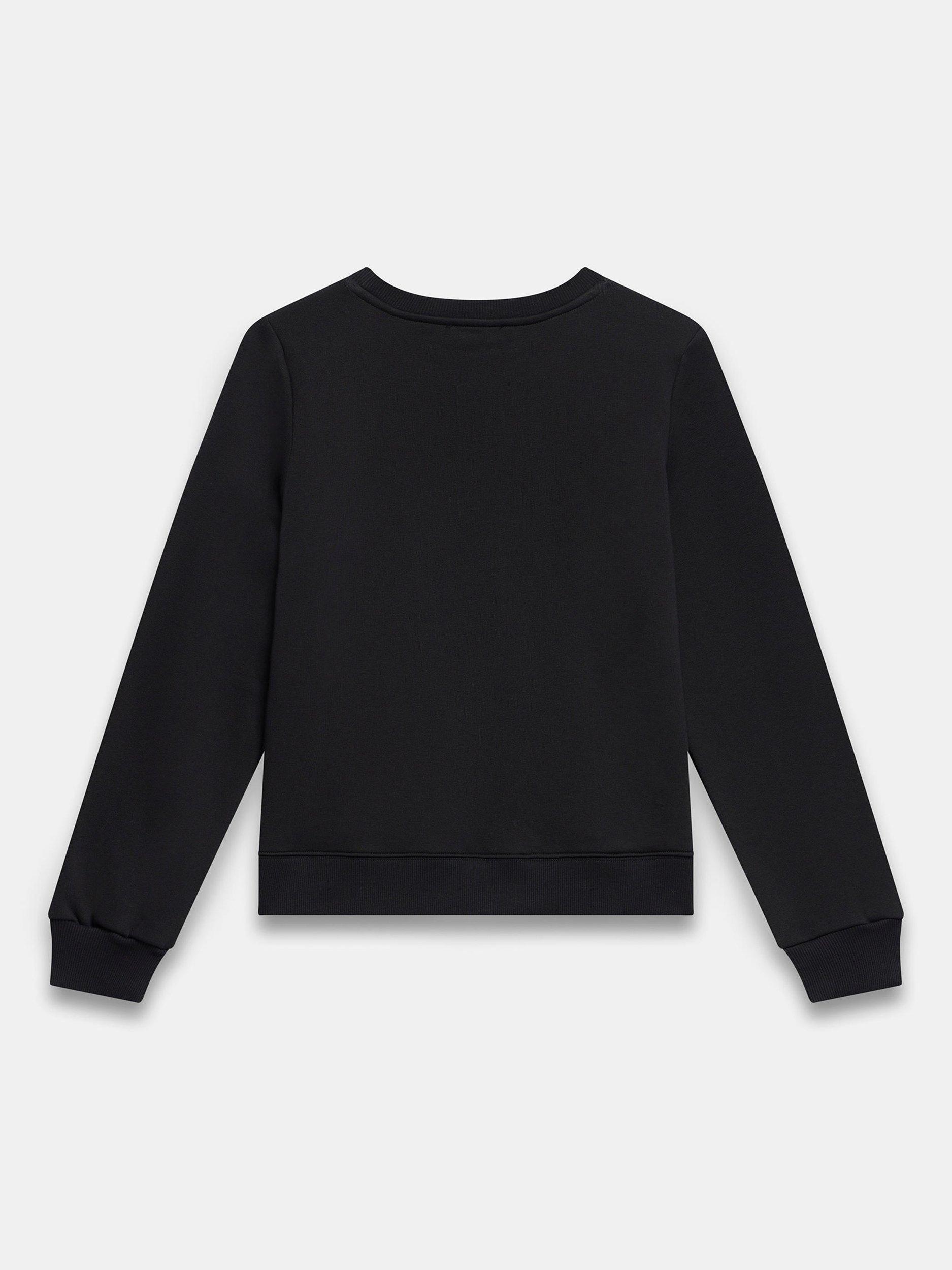 Product image 7 of 7, which shows Mint Velvet Cottton Blend Sequin Sweatshirt, Black, XL