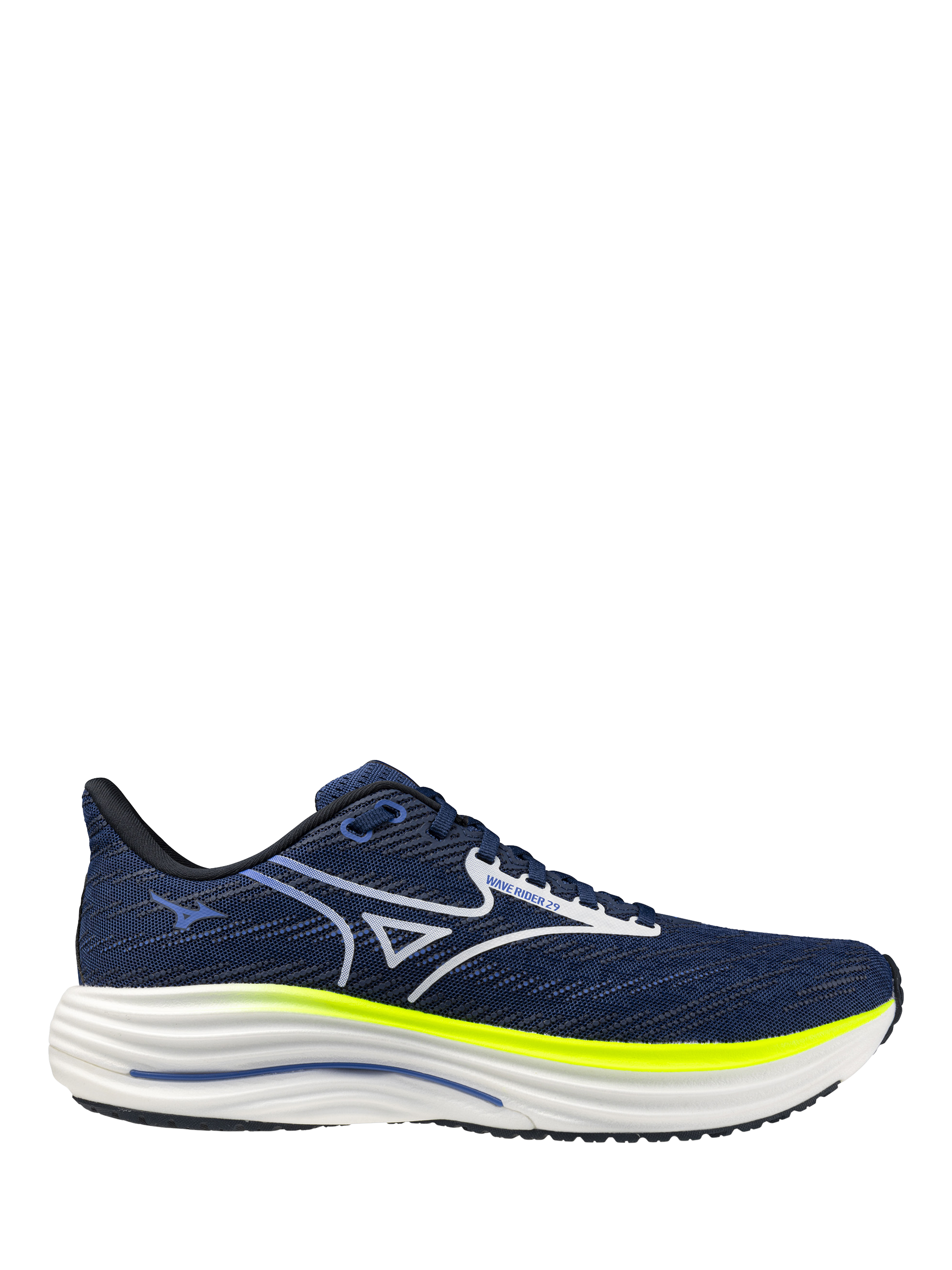 Mizuno Men's Wave Rider 29 Trainers, Estate Blue