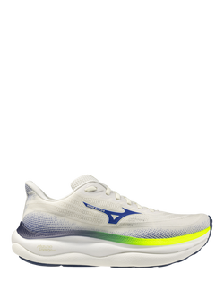 Mizuno Wave Sky 9 Lace-Up Trainers, Snow White