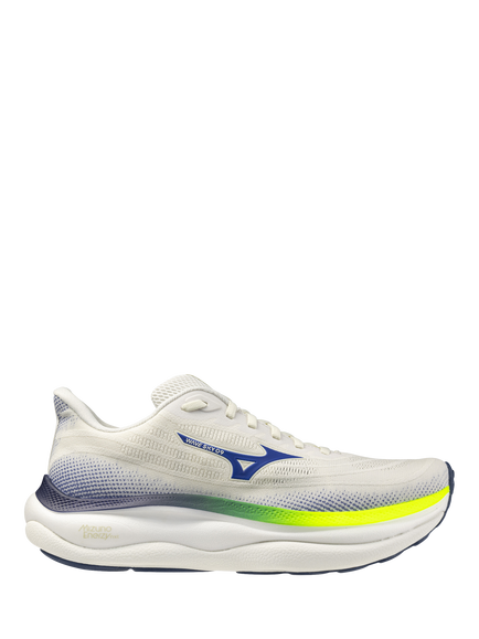 Mizuno Wave Sky 9 Lace-Up Trainers, Snow White