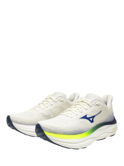 Mizuno Wave Sky 9 Lace-Up Trainers - view 2, Snow White