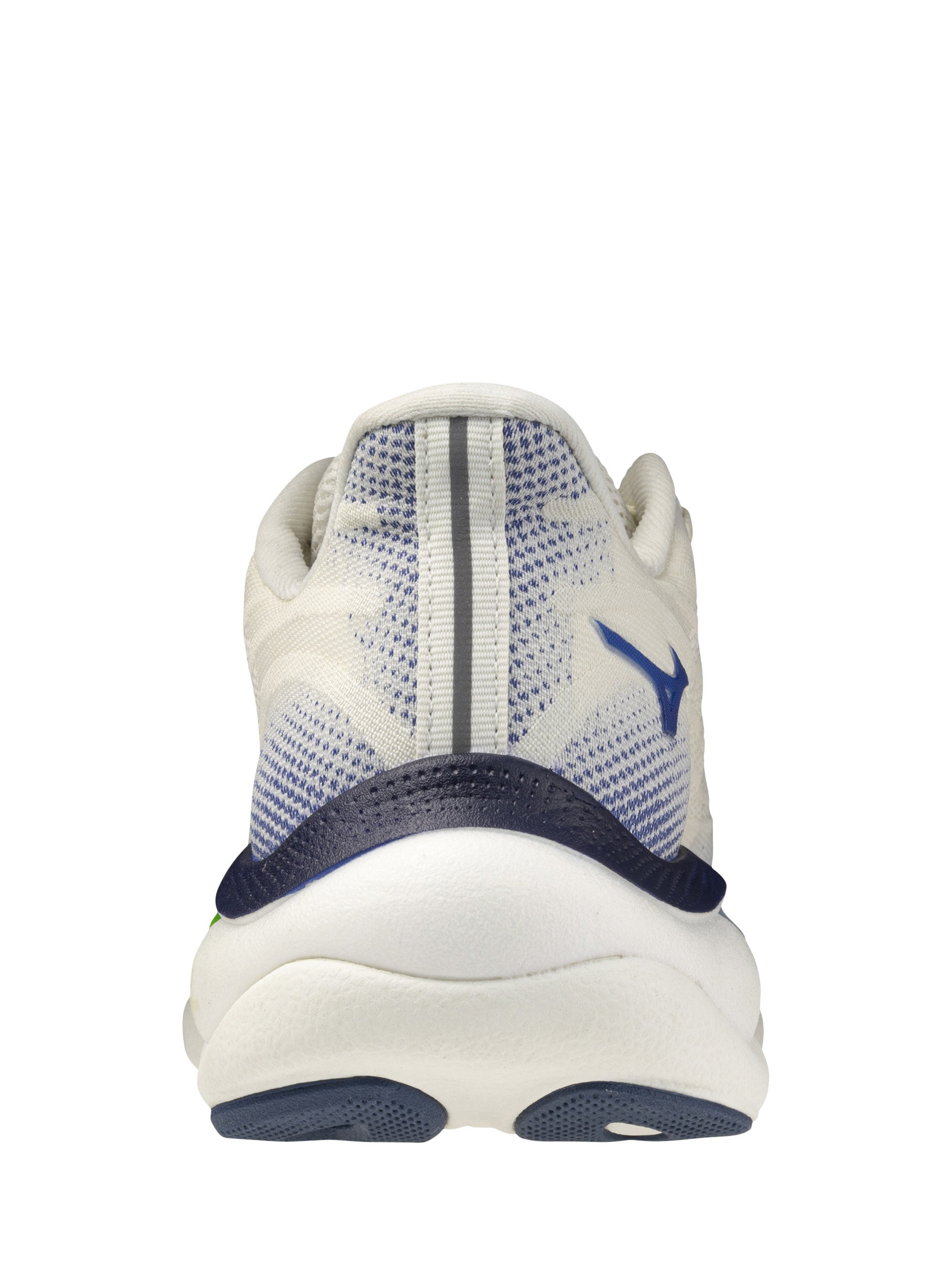 Product image 5 of 11, which shows Mizuno Wave Sky 9 Lace-Up Trainers , Snow White, 7