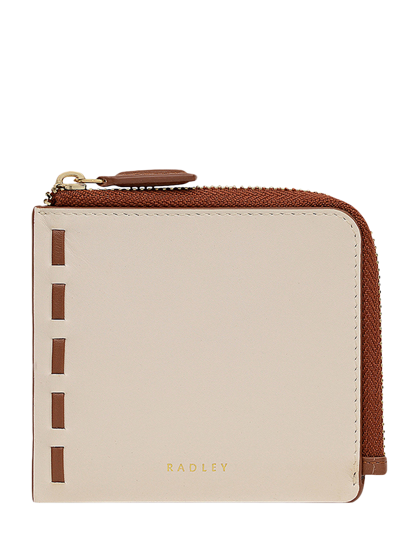Product image 1 of 3, which shows Radley Abbey Medium Purse, Salt