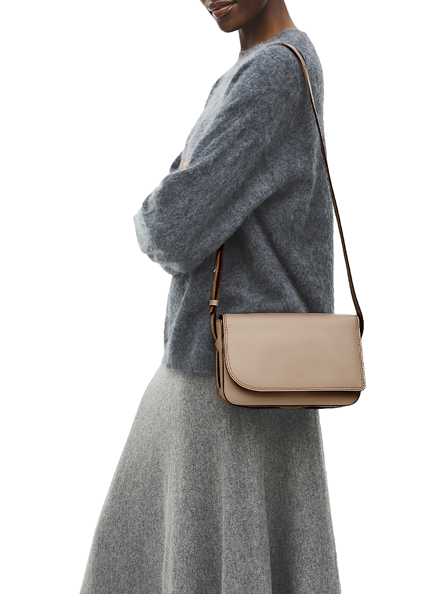 Product image 5 of 5, which shows Radley Pocket Street Cross Body Bag, Porcini
