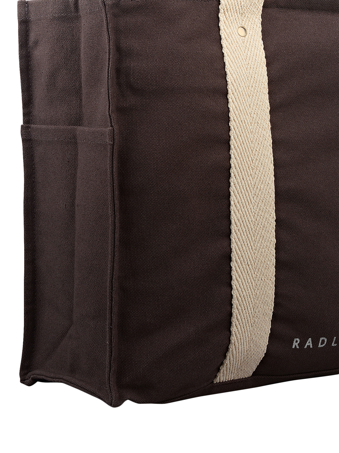 Product image 4 of 4, which shows Radley Bourdon Place Canvas Tote Bag, Coffee, One Size