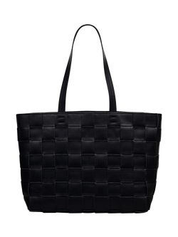 Radley Abbey Woven Leather Bag, Black - view 2, Black