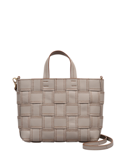 Radley Abbey Woven Leather Cross Body Bag, Porcini