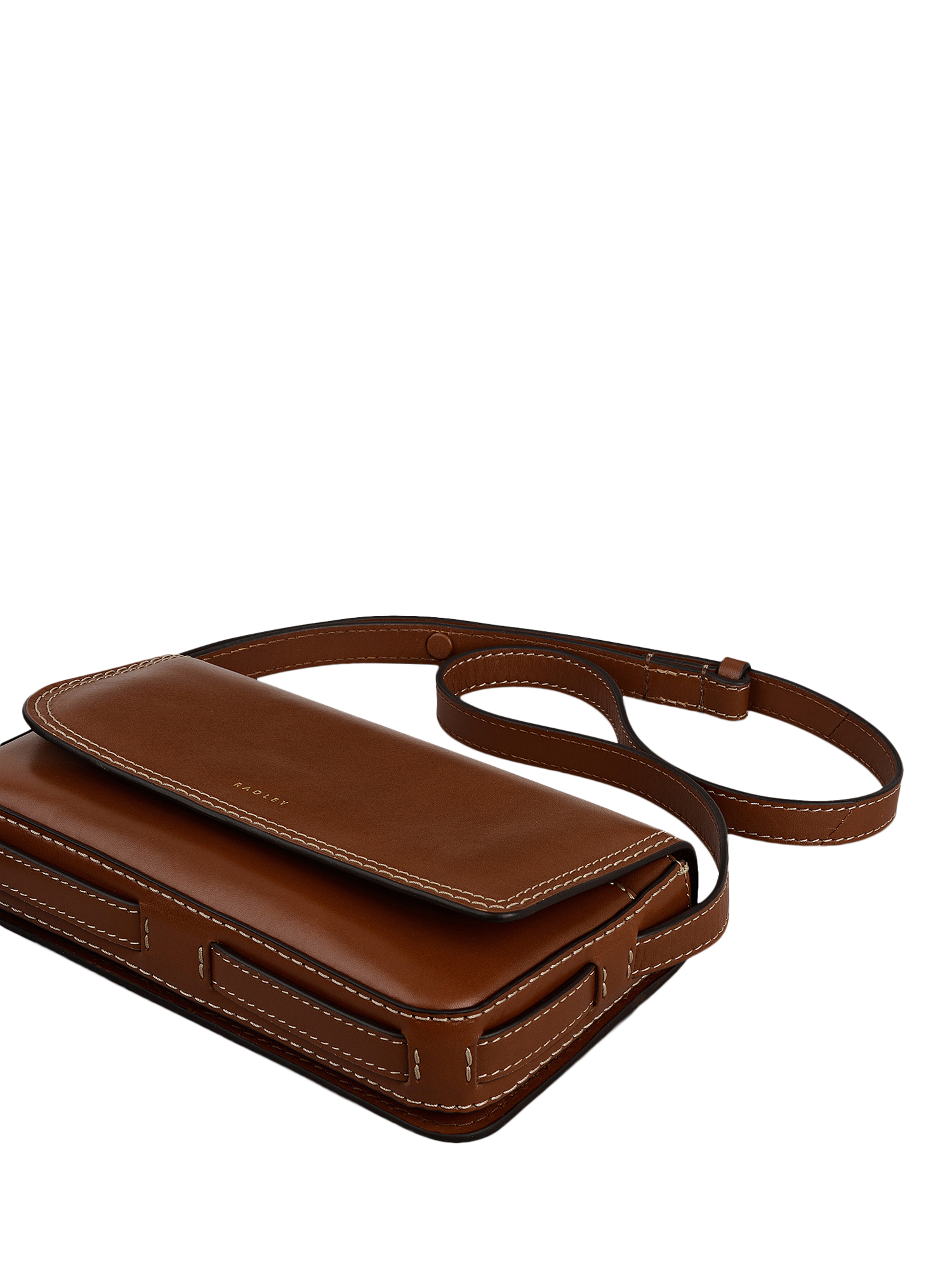 Product image 4 of 6, which shows Radley Pocket Street Phone Bag, Cognac