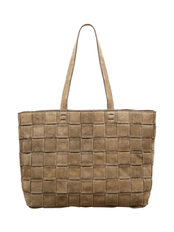 Radley Abbey Suede Tote Bag, Coffee, Coffee