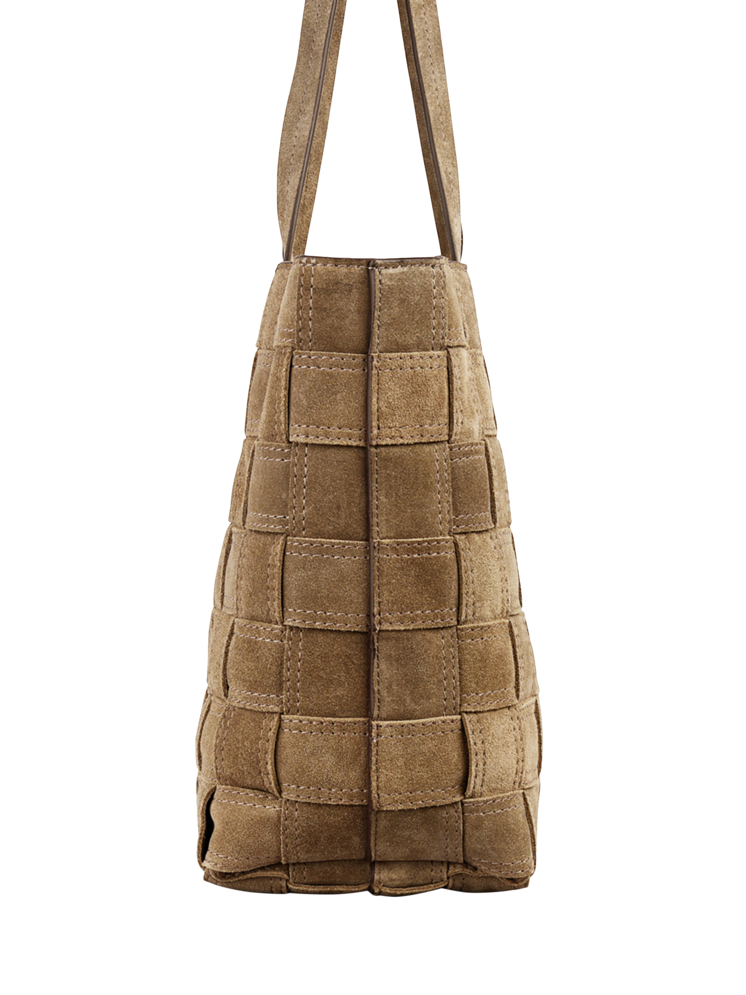 Product image 4 of 8, which shows Radley Abbey Suede Tote Bag, Coffee, One Size