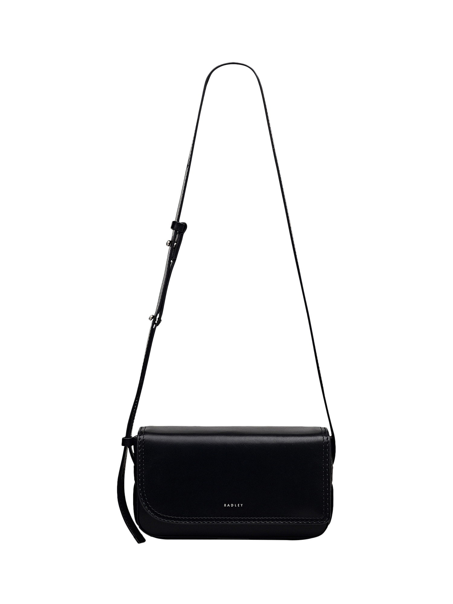 Product image 1 of 6, which shows Radley Pocket Street Phone Bag, Black
