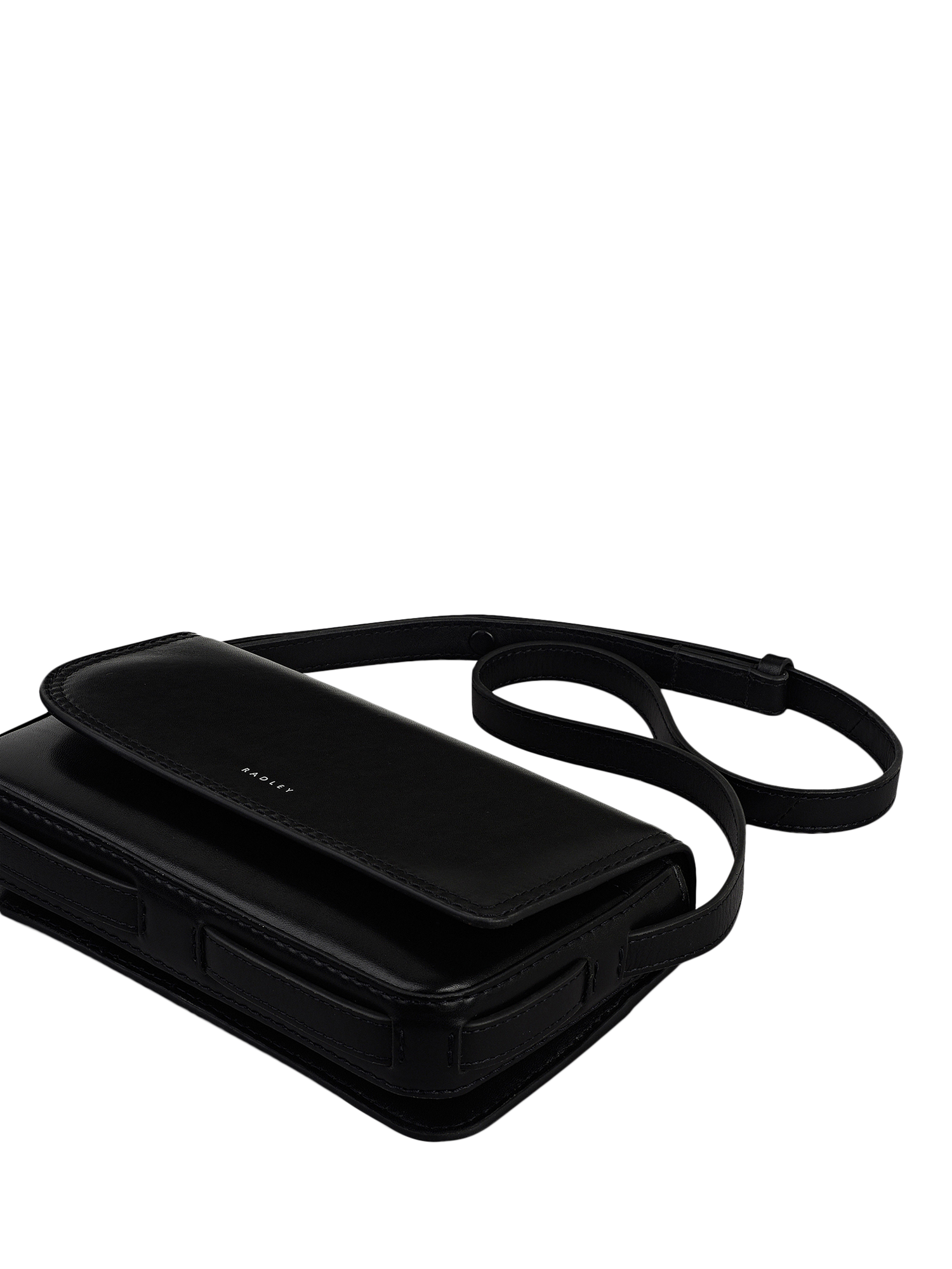 Product image 4 of 6, which shows Radley Pocket Street Phone Bag, Black