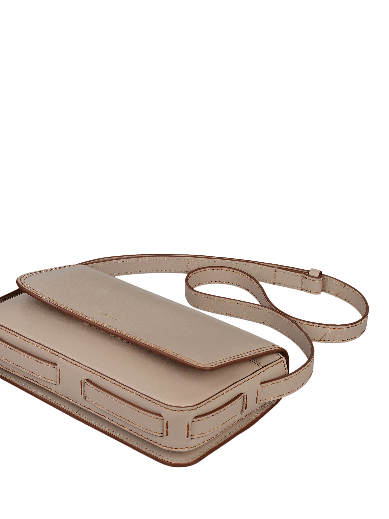 Product image 4 of 8, which shows Radley Pocket Street Phone Bag, Porcini