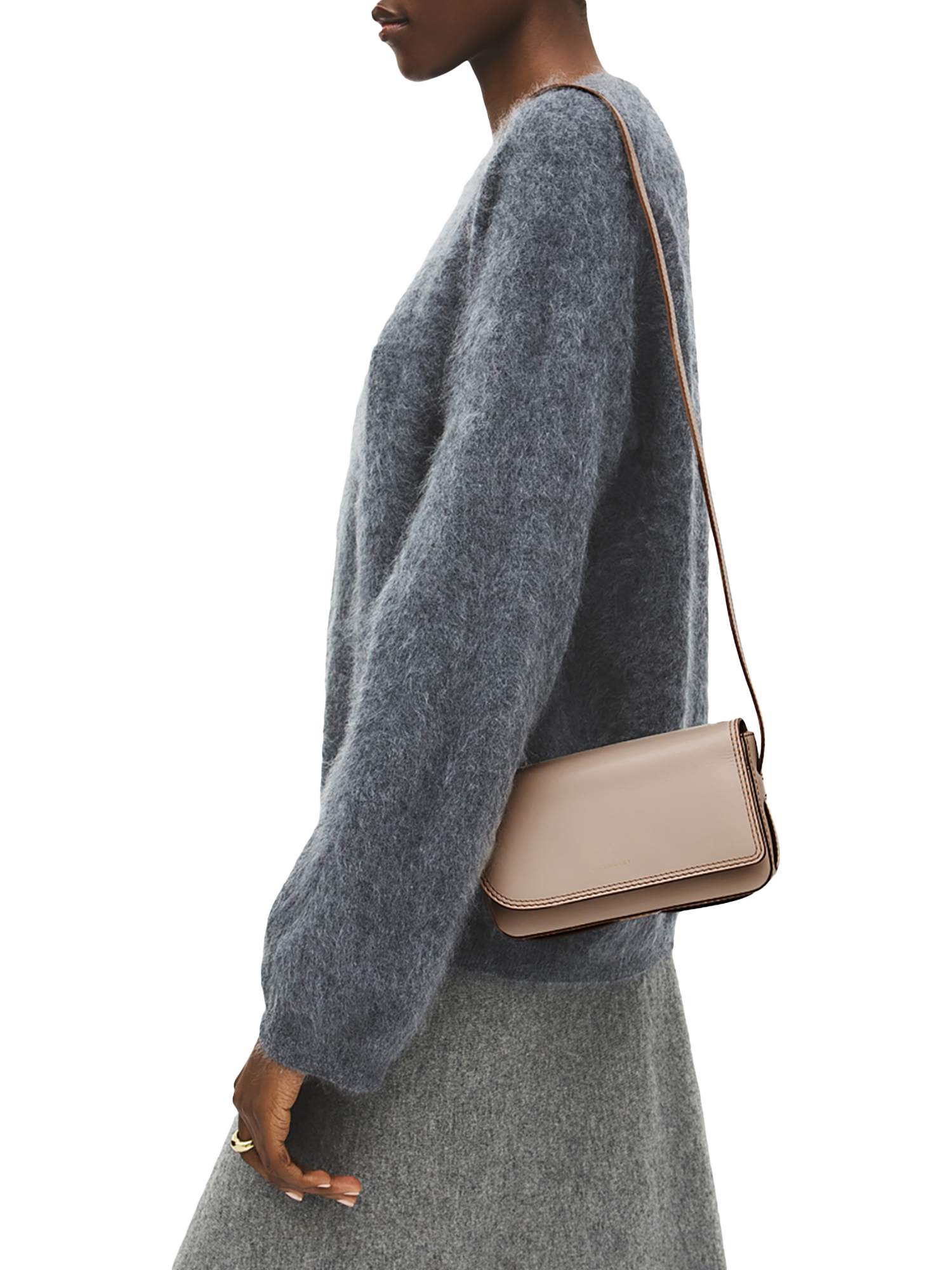 Product image 6 of 8, which shows Radley Pocket Street Phone Bag, Porcini