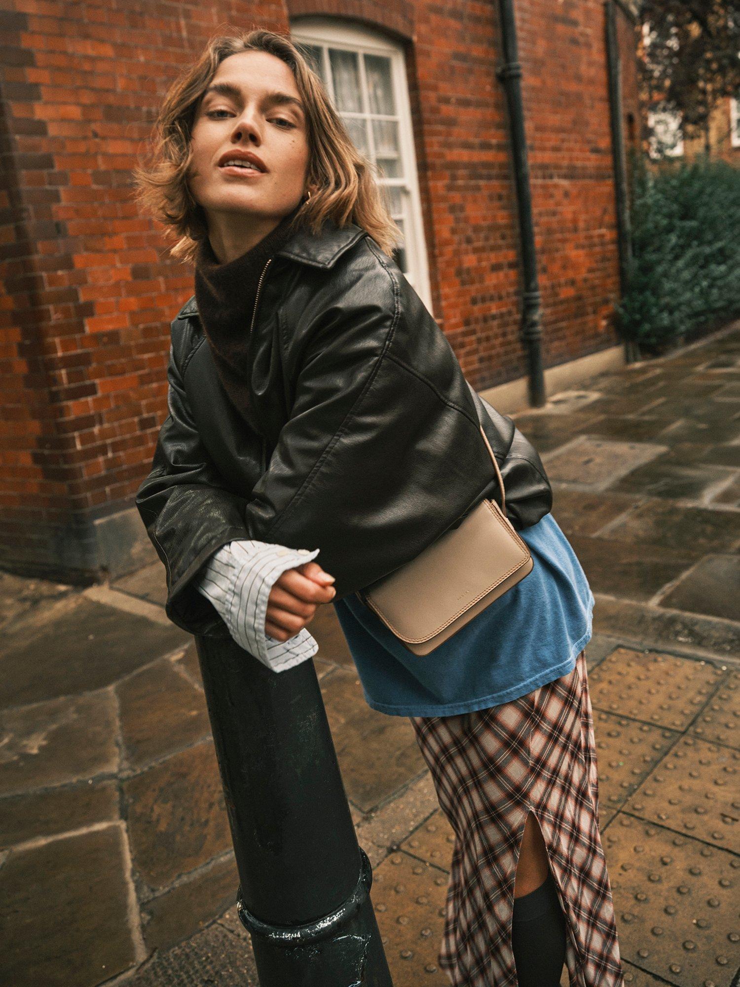 Product image 7 of 8, which shows Radley Pocket Street Phone Bag, Porcini