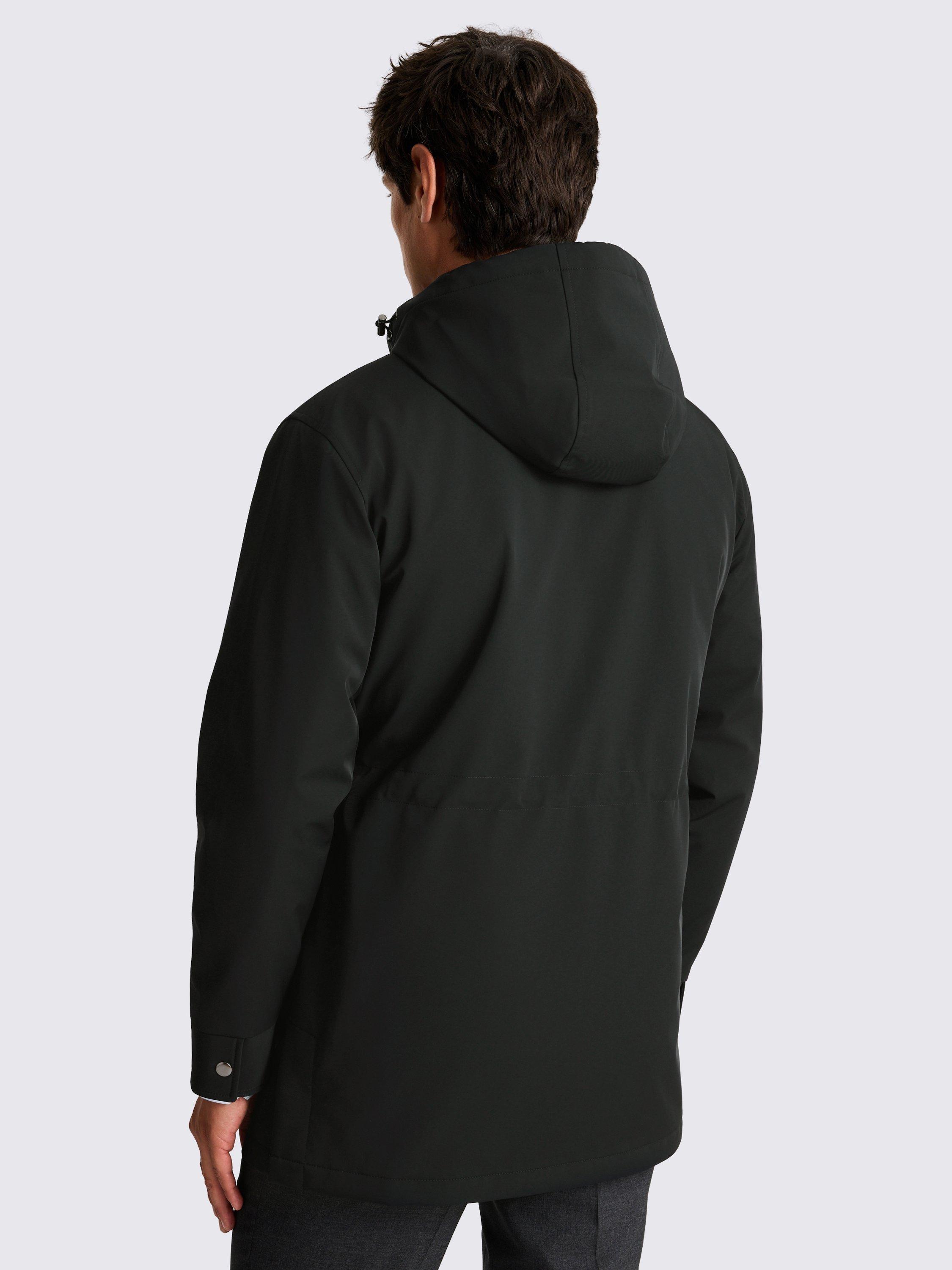 Product image 3 of 5, which shows Moss Hooded Jacket, Blue, XS