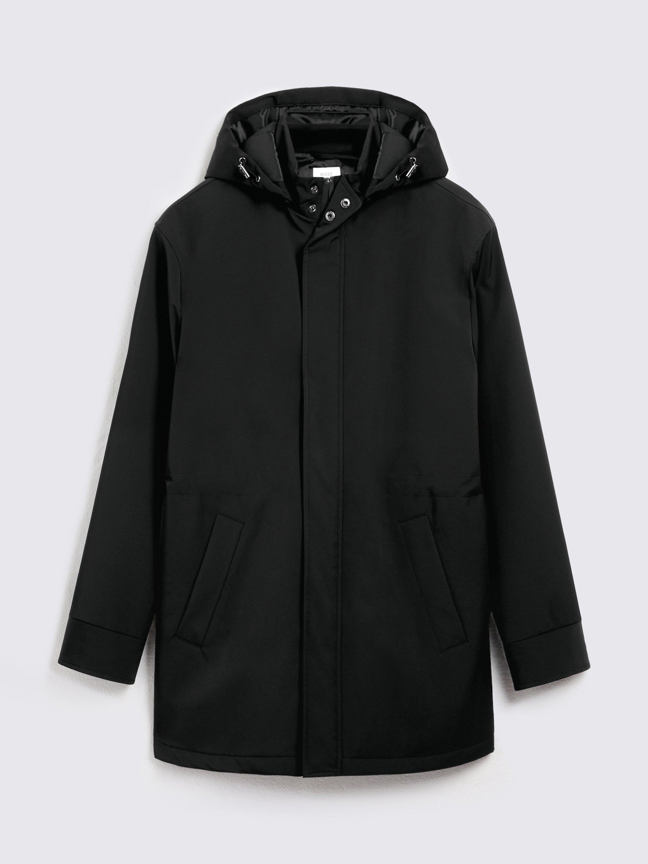 Product image 5 of 5, which shows Moss Hooded Jacket, Blue, XS