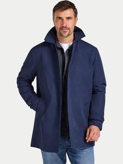 Raging Bull Cotton Blend Car Coat, Navy, Navy