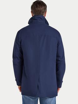 Raging Bull Cotton Blend Car Coat, Navy - view 2, Navy