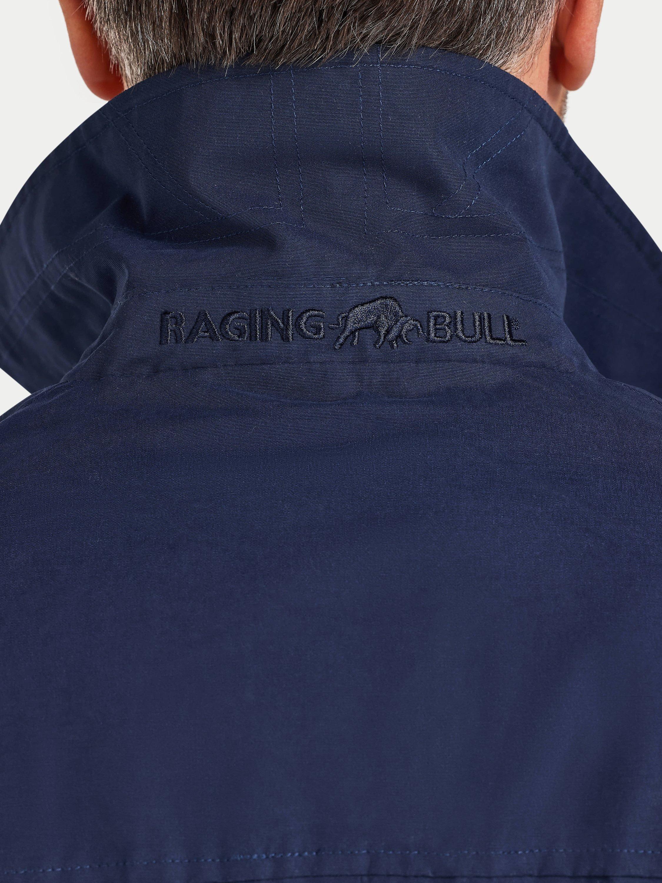 Product image 4 of 7, which shows Raging Bull Cotton Blend Car Coat, Navy, S
