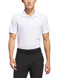 adidas Performance Golf Polo Shirt, White, White