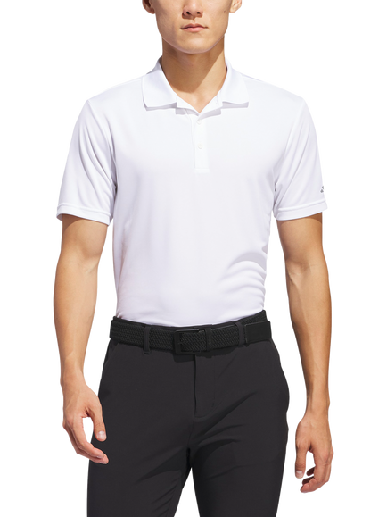 adidas Performance Golf Polo Shirt, White - view 2, White