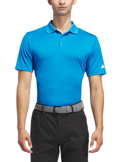 adidas Performance Golf Polo Shirt, Blue, Blue