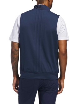 adidas Men's Ultimate365 Tour Full Zip Vest, Blue - view 2, Blue