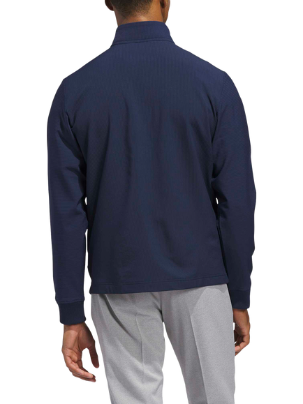 adidas Men's Ultimate365 Textured Woven Full-Zip Jacket, Blue - view 2, Blue