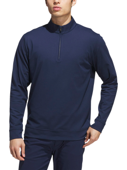 adidas Men's Ultimate365 Classic Quarter-Zip Sweatshirt, Blue, Blue