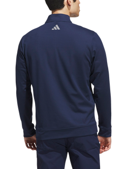 adidas Men's Ultimate365 Classic Quarter-Zip Sweatshirt, Blue - view 2, Blue