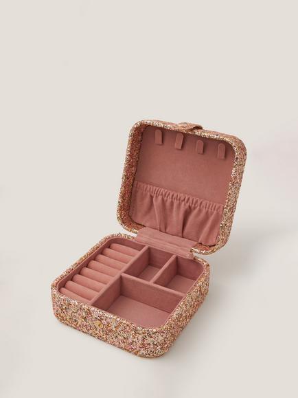 Monsoon Kids' Unicorn Jewellery Box, Pink, Pink