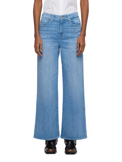 7 For All Mankind Lotta High Rise Flared Jeans, Glisten, Glisten