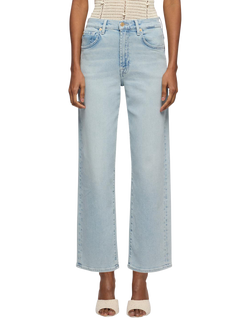 7 For All Mankind Stovepipe Straight Ankle Jeans, Frozen