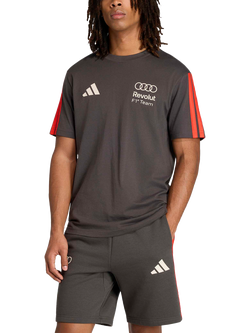 adidas Audi Formula One Team DNA T-Shirt, Black, Black