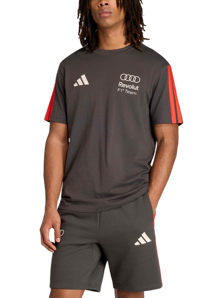 adidas Audi Formula One Team DNA T-Shirt, Black, Black