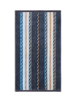 Morris & Co. Lechlade Stripe Towels, Blue