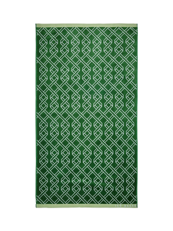 Ted Baker Ribbon Stripe Towels, Green, Green