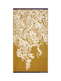 Ted Baker Wisteria Towels, Gold, Gold