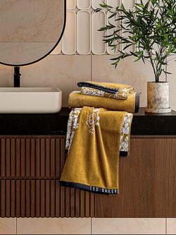 Ted Baker Wisteria Towels, Gold - view 2, Gold