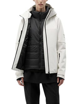 Bosideng GORE-TEX 3-in-1 Parka Jacket, Black - view 2, White Sand
