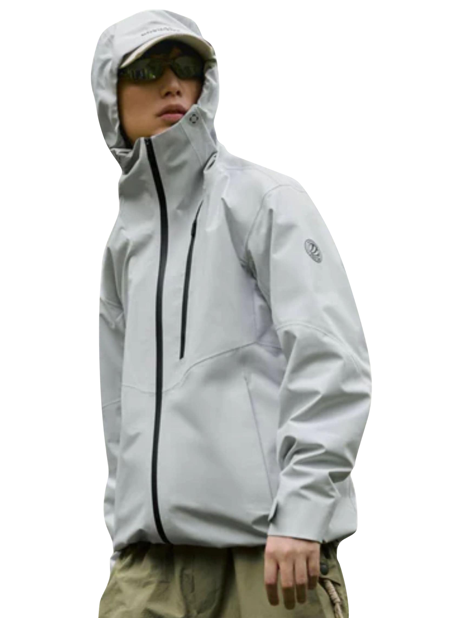Product image 5 of 5, which shows Bosideng 3 in 1 Gore-Tex Windstopper Down Jacket, Grey, S