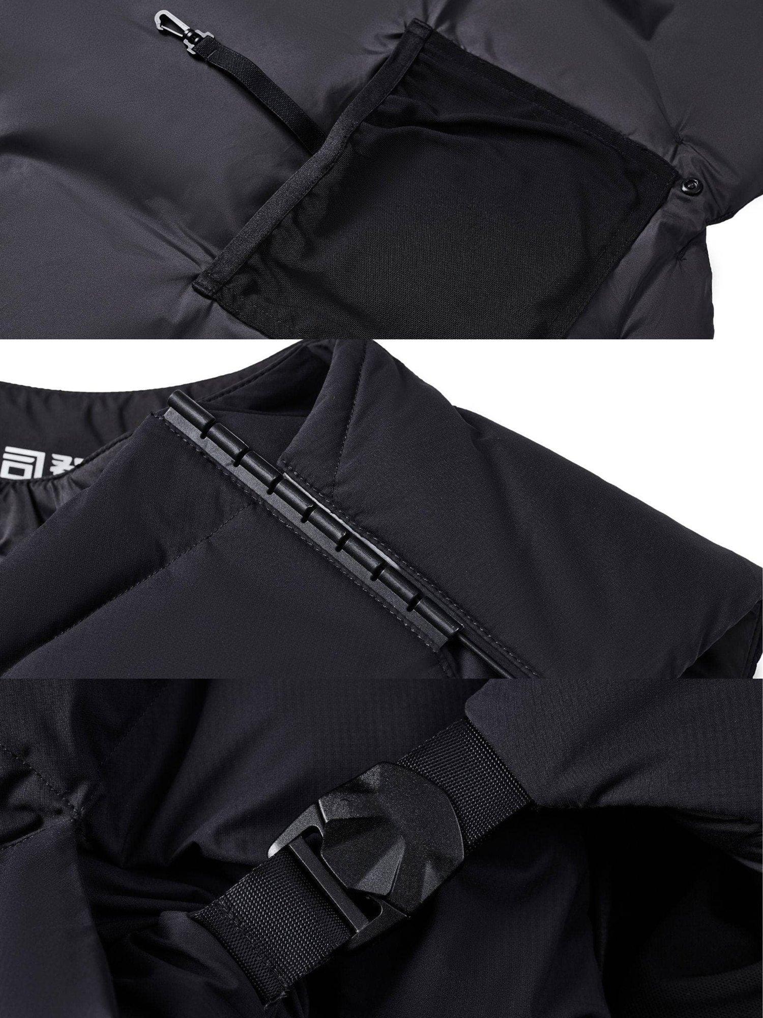 Product image 5 of 5, which shows Bosideng 3 in 1 Gore-Tex Windstopper Down Jacket, Black, S