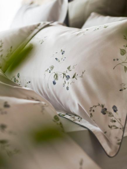 Christy Forget-Me-Not Duvet Cover Set, Blue - view 2, Blue